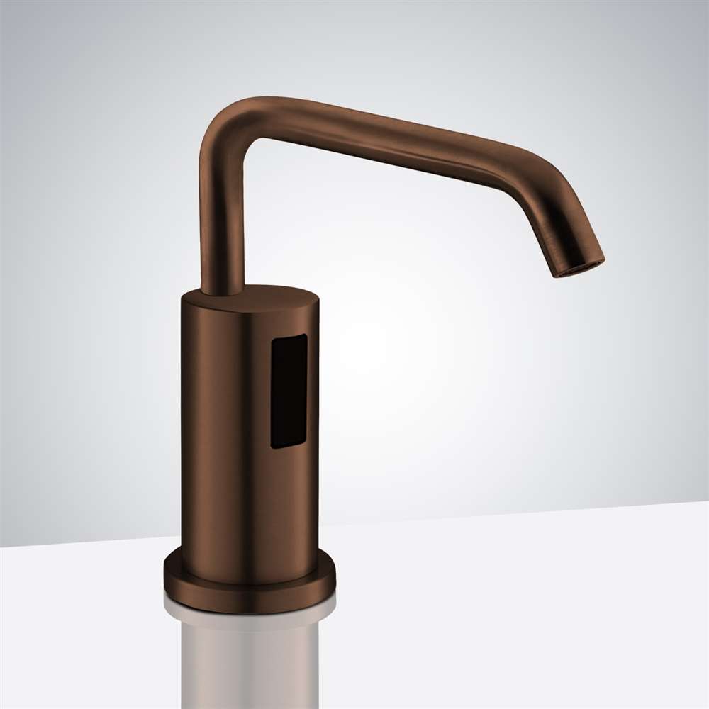 BathSelect Bronze Sofia Automatic Sensor Deck Mounted Commercial Liquid Foam Soap Dispenser - Durable made Ideal for Commercial Applications